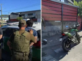 Dos detenidos en Penco tras fuga en moto con encargo por robo.