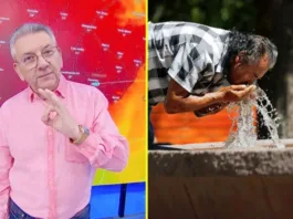 Jaime Leyton advierte sobre ola de calor de 43°C en Santiago para Año Nuevo.