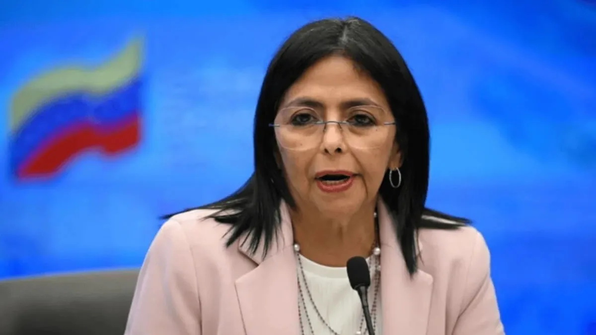 Delcy Rodríguez Rusia