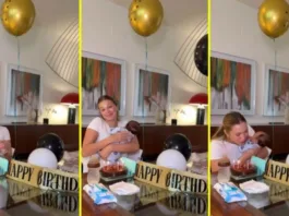 Alexandra Litvinova celebra su 26° cumpleaños con su hija Bela y Alexis Sánchez.