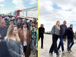 Angelina Jolie en Rafah