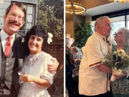 Un hombre de 77 años pide matrimonio a su esposa en emotiva ceremonia tras 39 años.