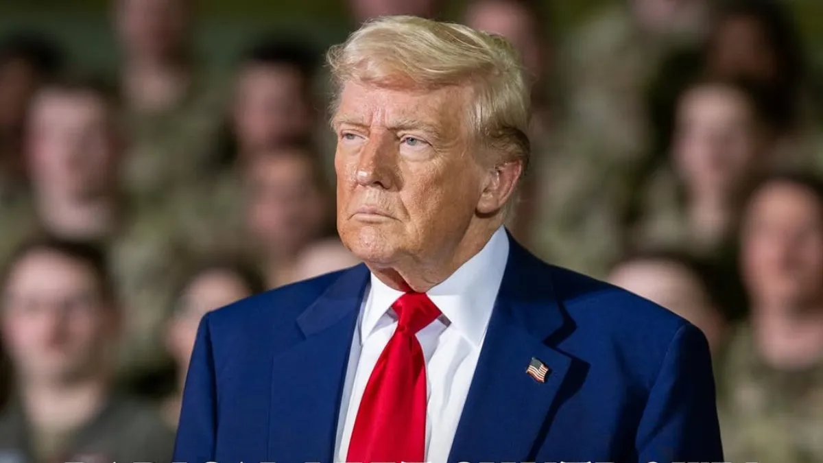 Trump advierte sobre aranceles a Europa por su plan de compra de Groenlandia.