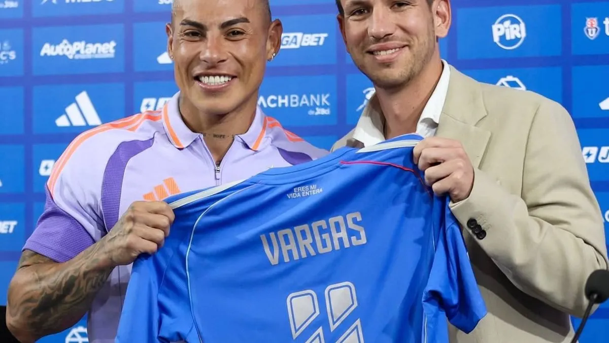 Eduardo Vargas regresa a la U con el sueño de conquistar títulos y ayudar al equipo.