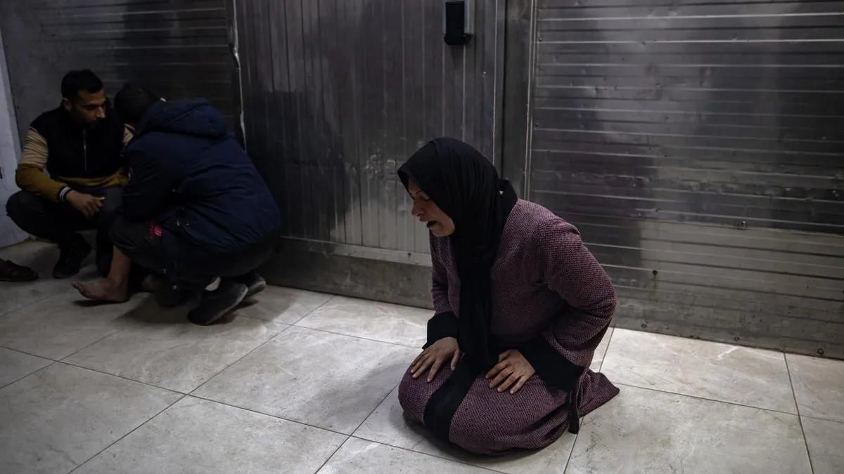 Un bebé de 12 días muere en Gaza por frío extremo