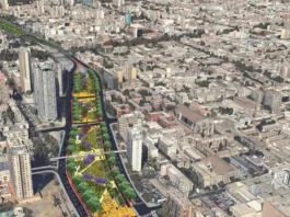 Nuevo Parque Urbano en la Autopista Central transformará Santiago para 2030.