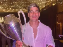 Ignacio Herrera celebra su nominación al equipo chileno de la Kings League.