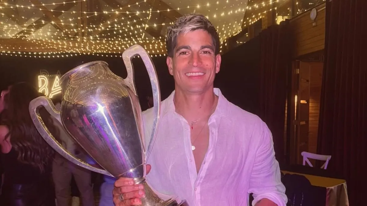 Ignacio Herrera celebra su nominación al equipo chileno de la Kings League.