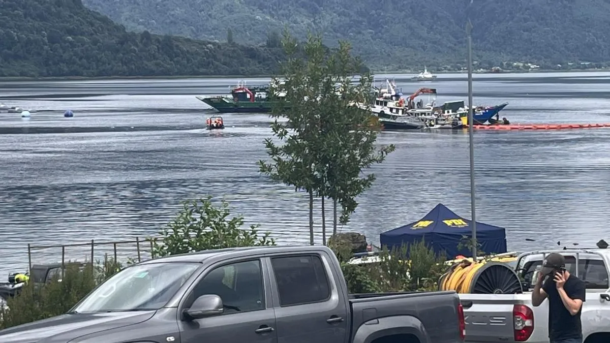 Cuarta víctima del naufragio del Koñimo I hallada en el Estuario del Reloncaví.
