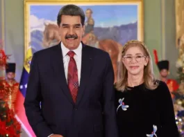 Maduro y Cilia Flores