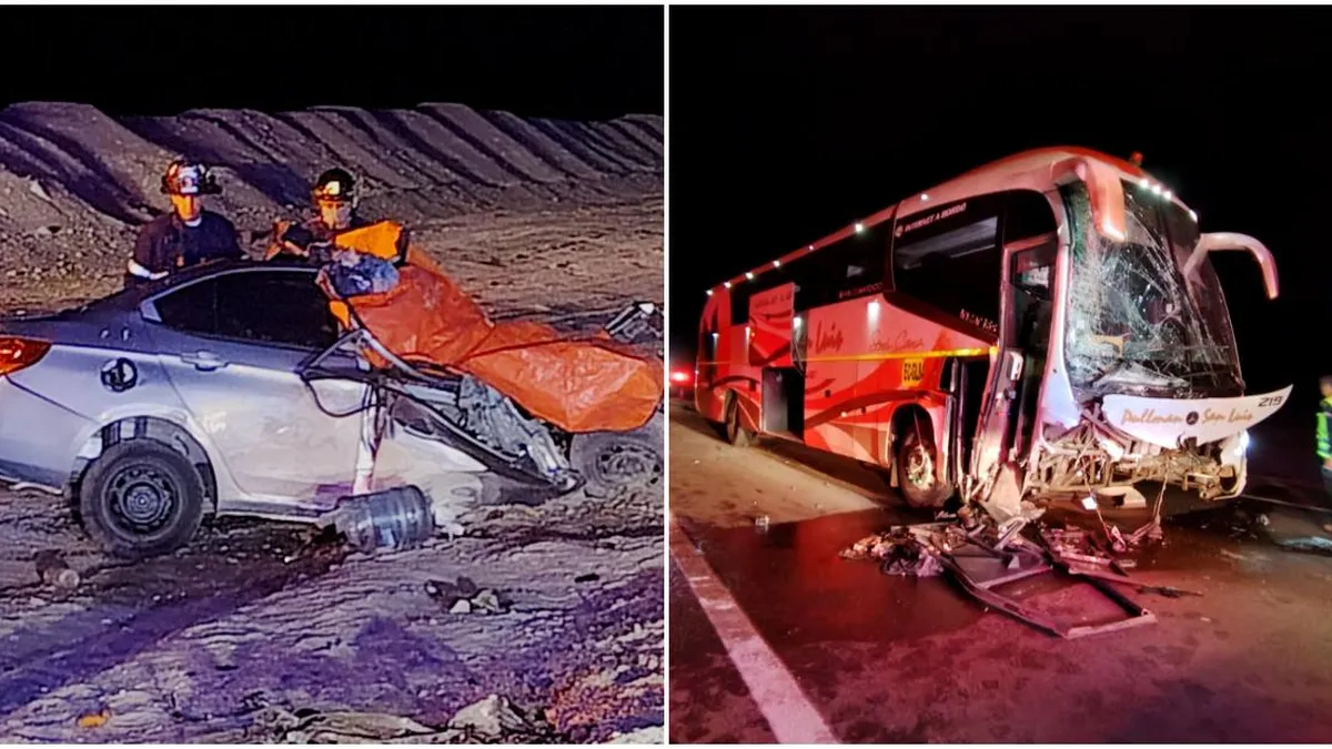 Trágico accidente en Ruta 1: cinco muertos