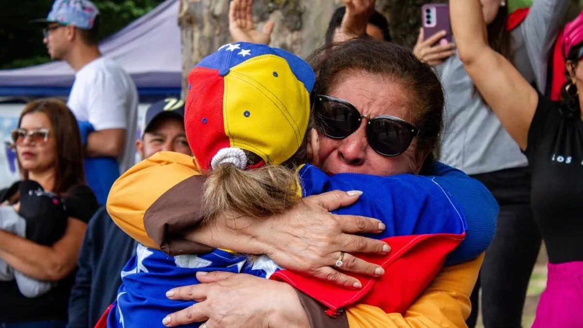 Venezolanos en La Araucanía celebran la captura de Maduro y sueñan con regresar.