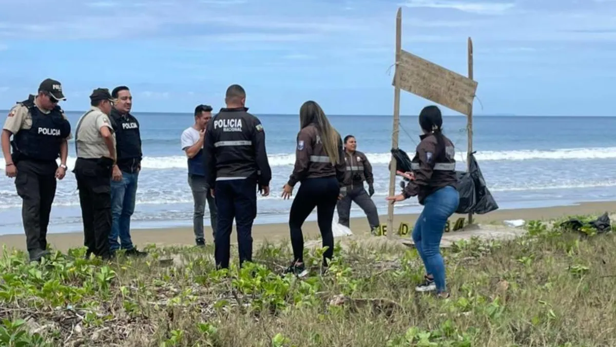 Cinco cabezas humanas halladas en Puerto López: advertencia en medio de violencia.
