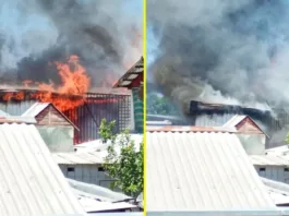 Incendio en Recoleta: dos casas afectadas