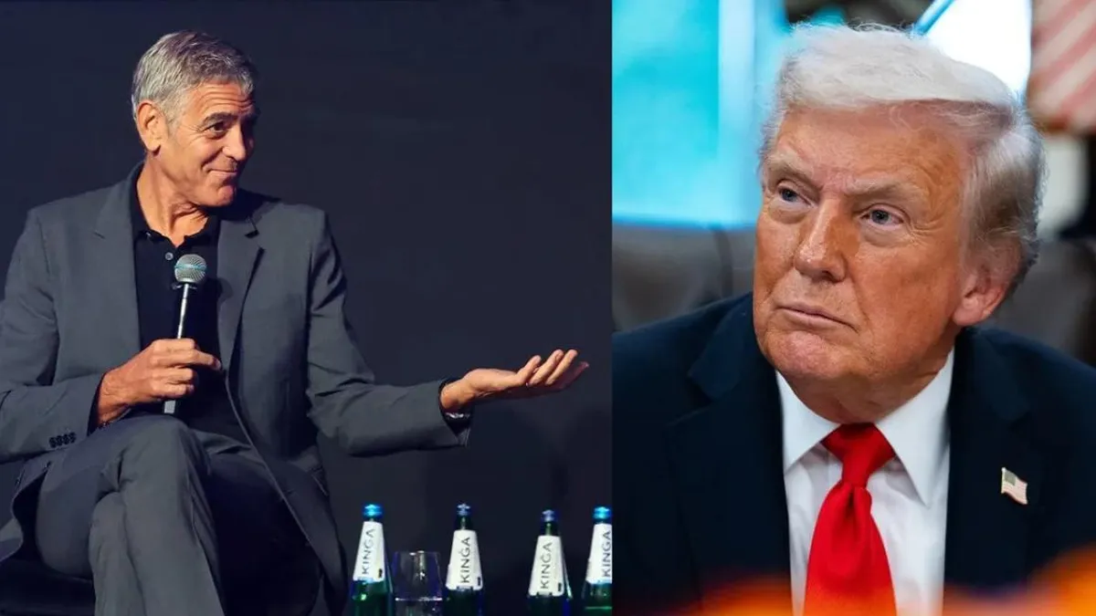 Trump ataca a Clooney por su ciudadanía francesa y critica la inmigración en Francia.
