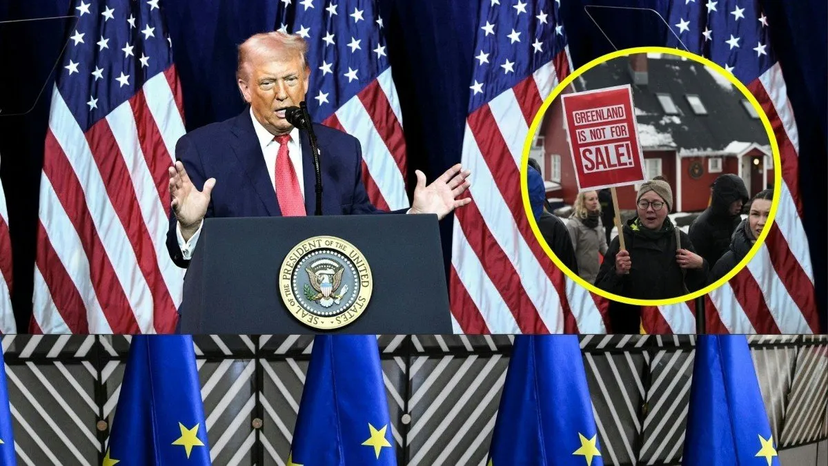 Trump advierte sobre la seguridad global sin control en Groenlandia; Dinamarca responde.