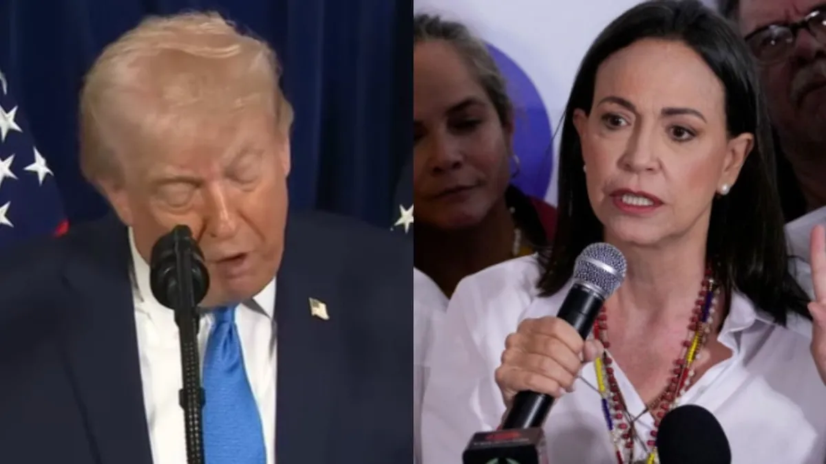 Trump toma el control de Venezuela tras la captura de Maduro y su esposa.