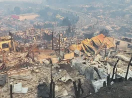El ministro Elizalde urge a Penco a regularizar ayuda a damnificados por incendios.