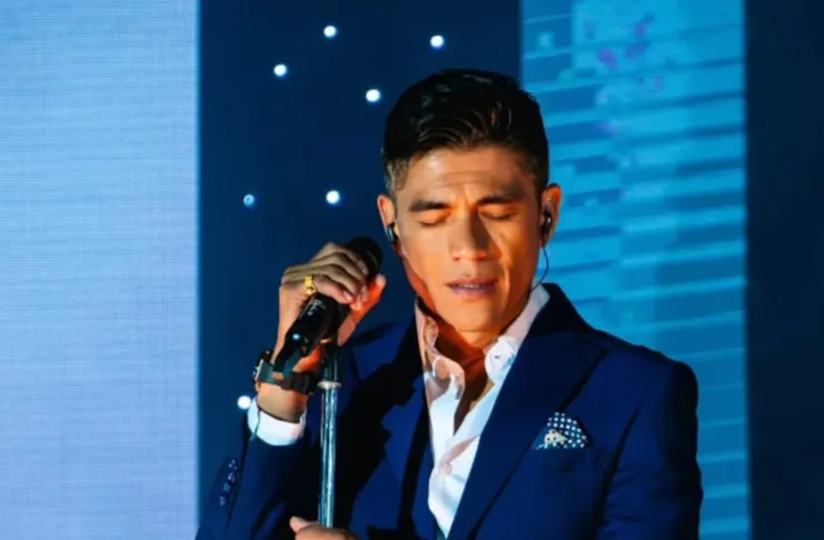 Américo defiende su quiebre con Yamila Reyna en el Festival de la Vendimia.