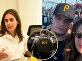 Ángela Vergara denuncia la detención injusta de su hijo por el ICE.