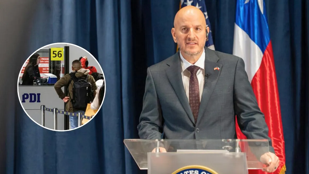 El embajador de EE.UU. advierte sobre la seguridad de telecomunicaciones en Chile.