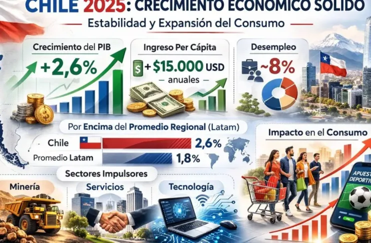 Crecimiento del mercado de apuestas en línea en Chile: oportunidades y avances.