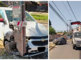 Récord de postes eléctricos chocados en 2025: 3