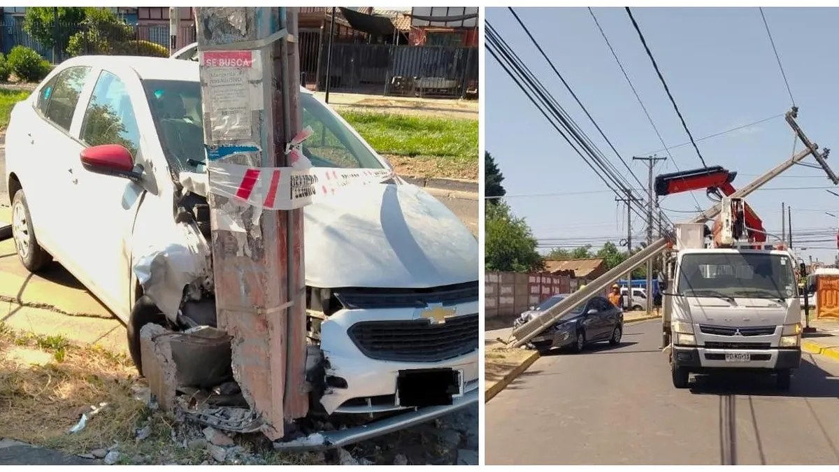 Récord de postes eléctricos chocados en 2025: 3