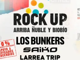 Evento musical solidario "Rock Up" en Concepción