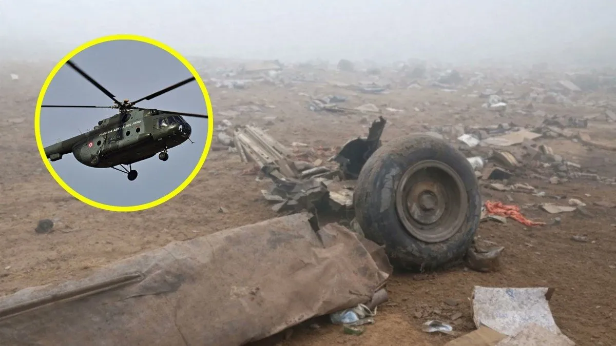 Accidente de helicóptero en Arequipa deja 15 muertos