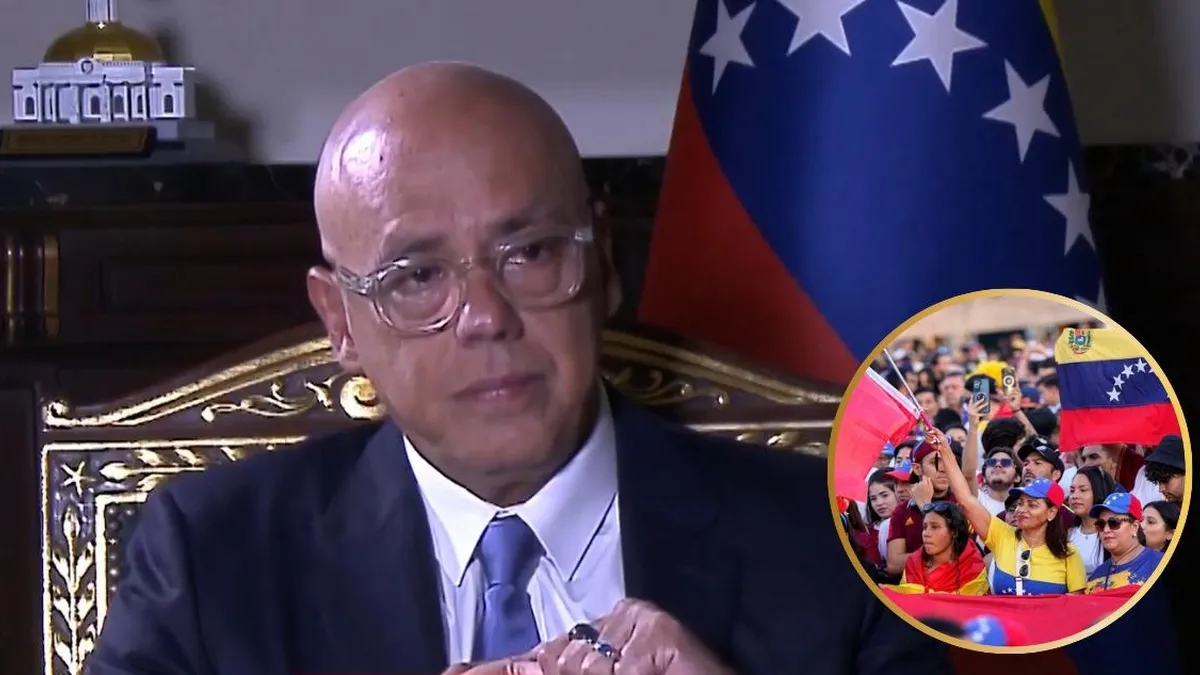 Jorge Rodríguez descarta elecciones inmediatas y aboga por un acuerdo con la oposición.