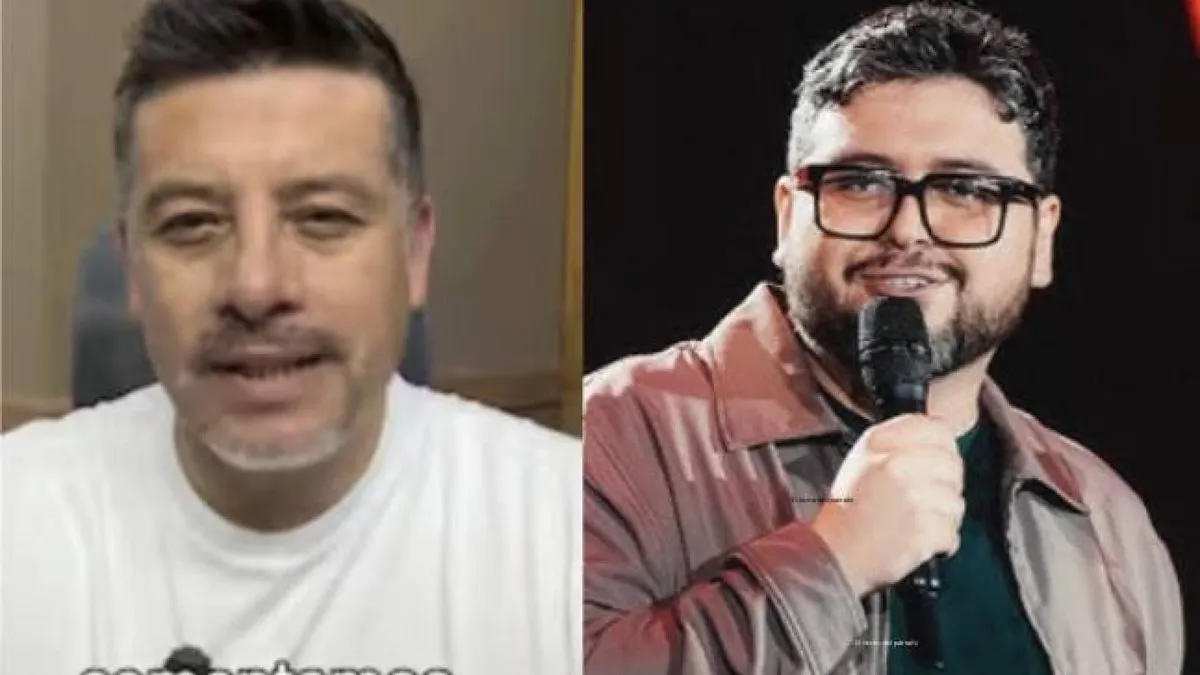 Leandro Martínez responde a Luis Slimming sobre los cantantes tributo en Instagram.