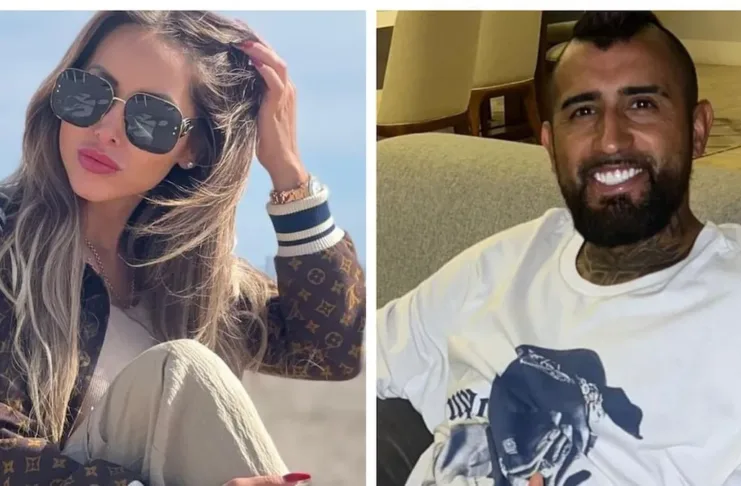 María Matus y Arturo Vidal: amigos y socios en el proyecto AV Streetwear.