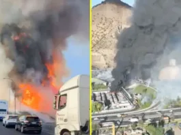 Explosión de camión de gas en Renca y Quilicura deja 3 muertos y 10 heridos.
