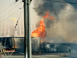 Explosión de camión de gas en Renca deja 9 muertos