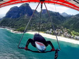 Tragedia en Río: accidente de ala delta cobra la vida de un instructor y una turista.