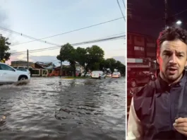 El alcalde Tomás Vodanovic pide ayuda estatal tras inundaciones en Maipú.
