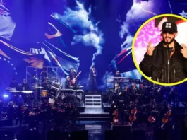 Yandel Sinfónico deslumbra en Viña 2026 con su orquesta y grandes éxitos.