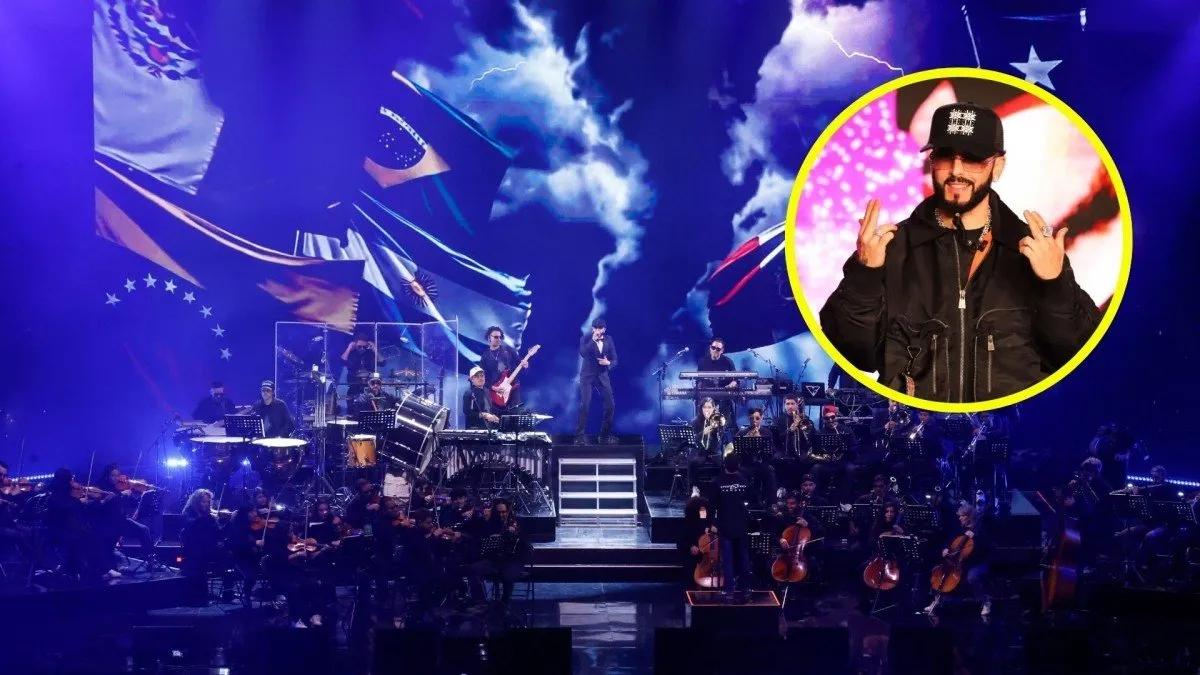Yandel Sinfónico deslumbra en Viña 2026 con su orquesta y grandes éxitos.