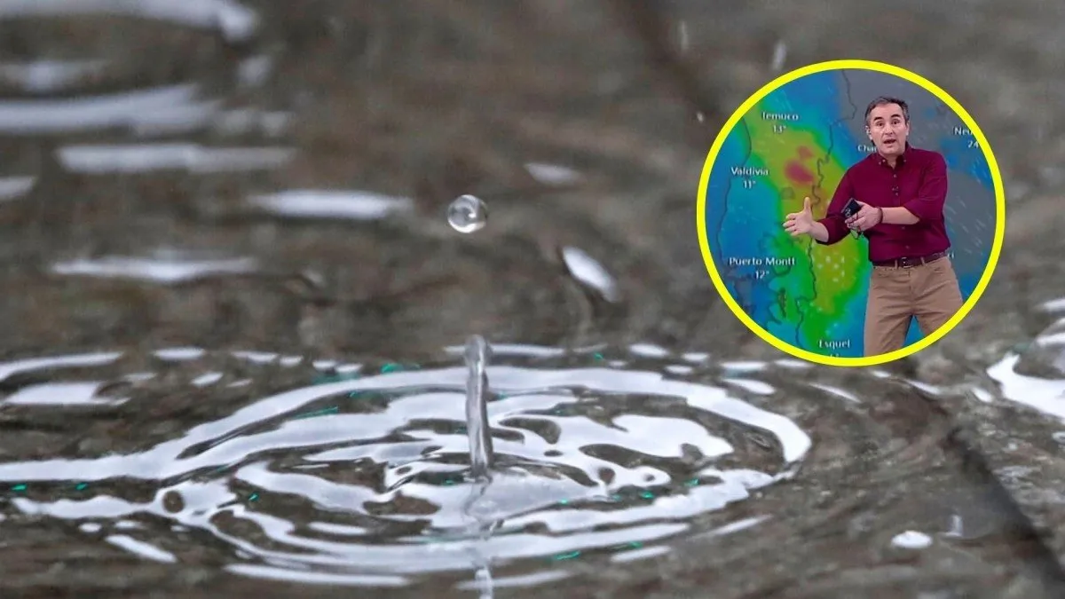 Alejandro Sepúlveda pronostica descenso de temperaturas y chubascos en Santiago.