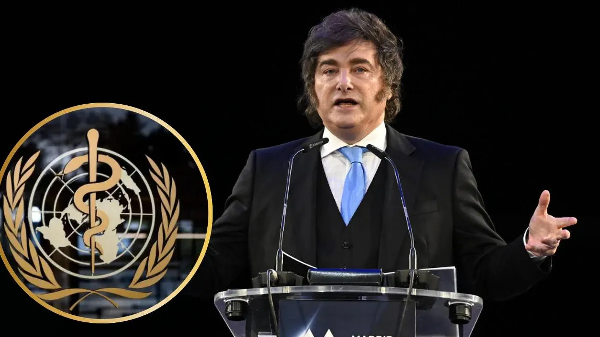 Argentina se retira de la OMS