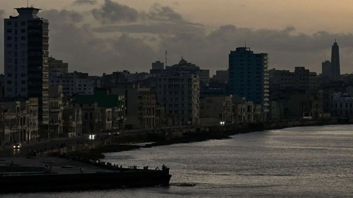 Cuba enfrenta un nuevo apagón generalizado en medio de la crisis energética.