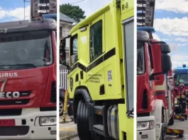 Nuevo carro de rescate pesado del Cuerpo de Bomberos de Puerto Montt