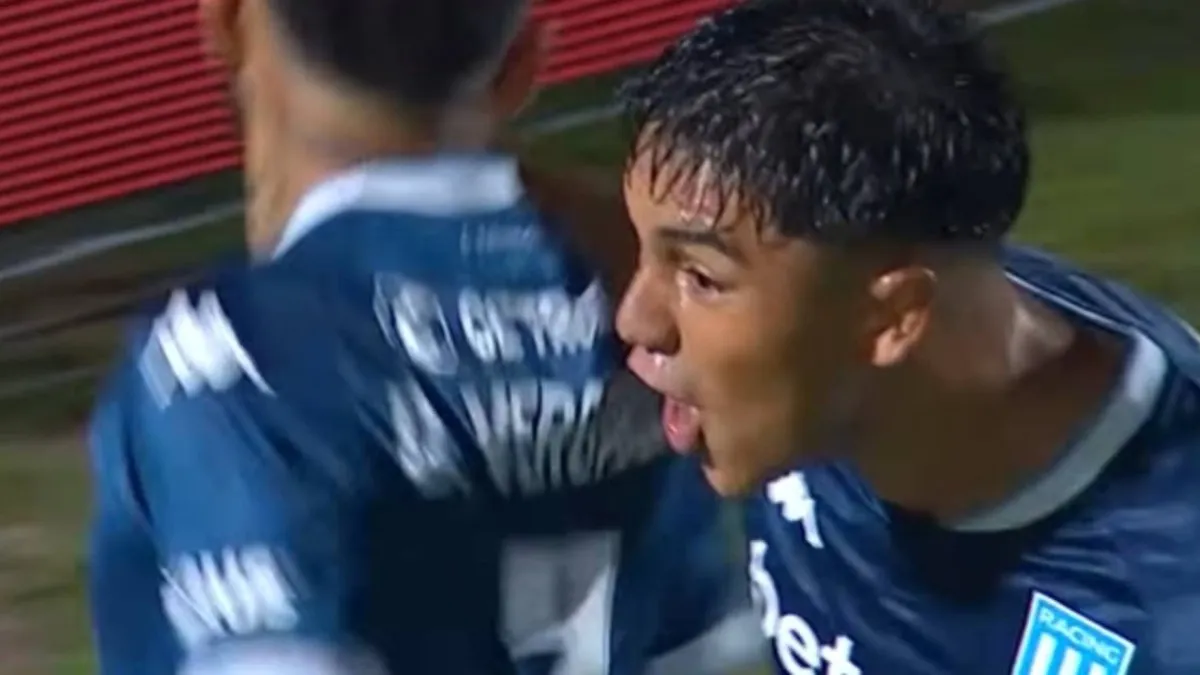 Damián Pizarro debutó en Racing