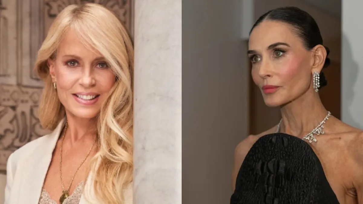 Demi Moore y Cecilia Bolocco comparten su visión sobre belleza y autenticidad en Kérastase.