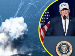 Trump afirma que EE.UU. hundió barcos iraníes