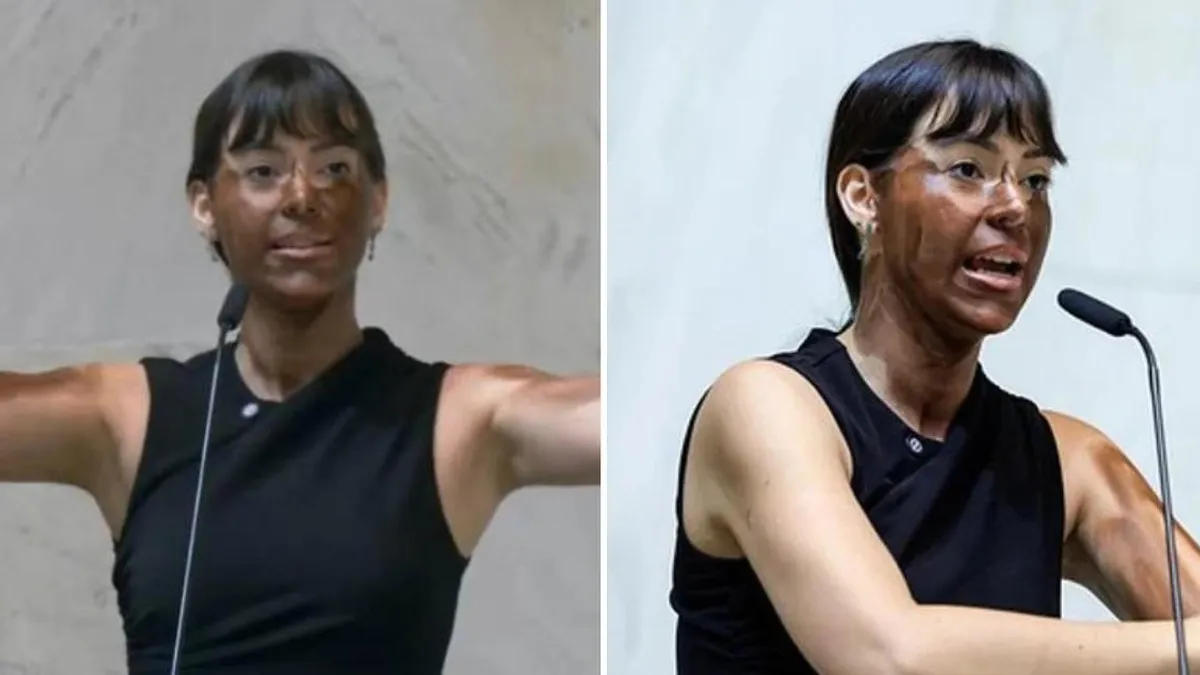 Diputados de Sao Paulo denuncian a Fabiana Bolsonaro por su polémica protesta racial.