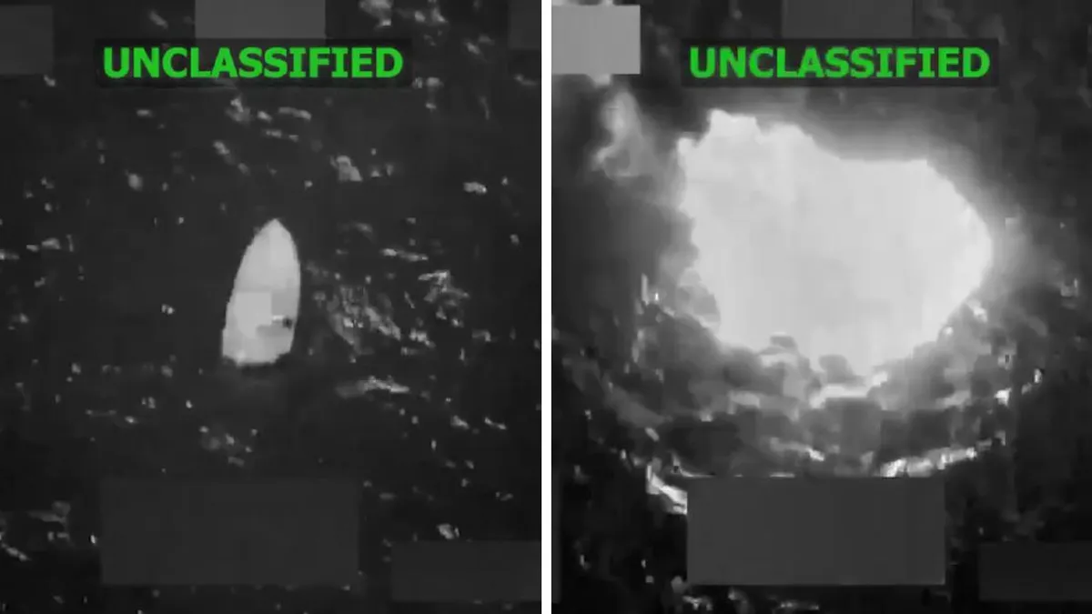 Ataque de EE. UU. a lancha narcotraficante deja seis muertos en operación Lanza del Sur.