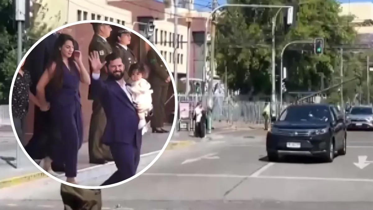 Gabriel Boric se despide del Congreso