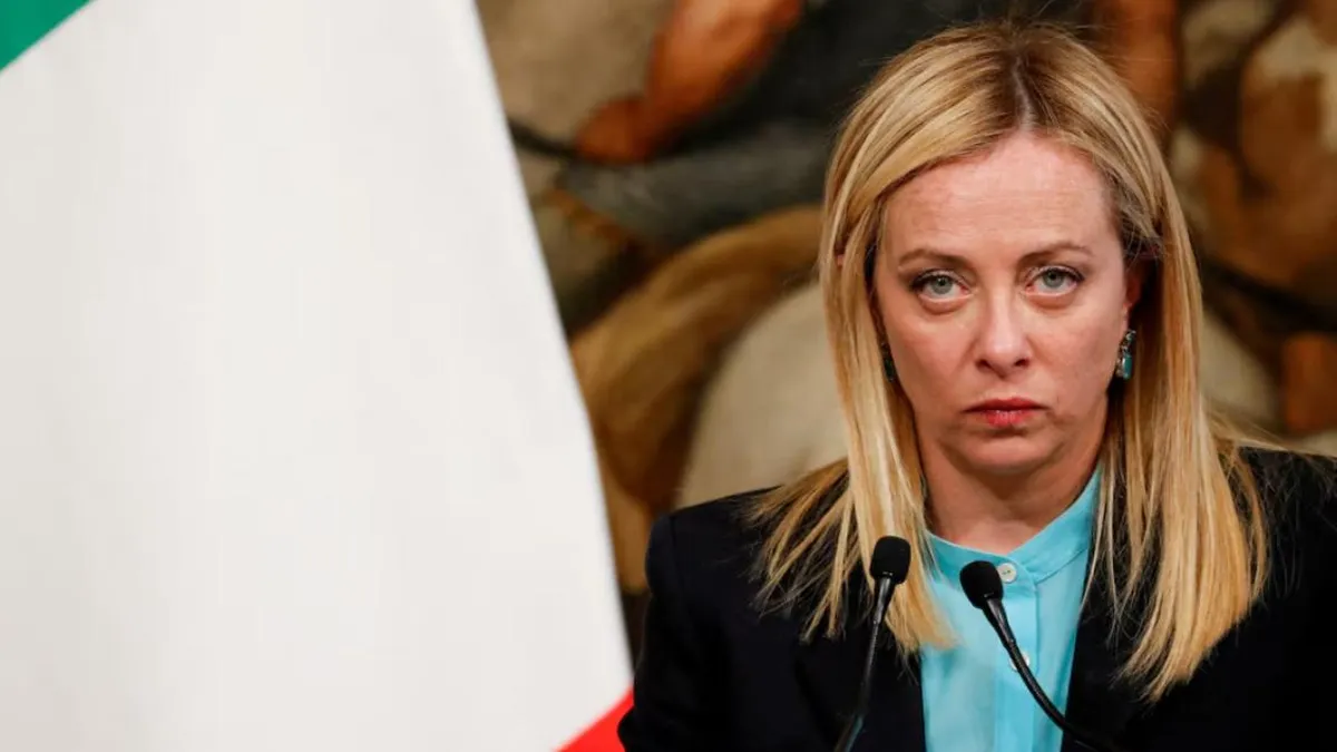 El 59% de los italianos rechaza la reforma judicial de Giorgia Meloni.